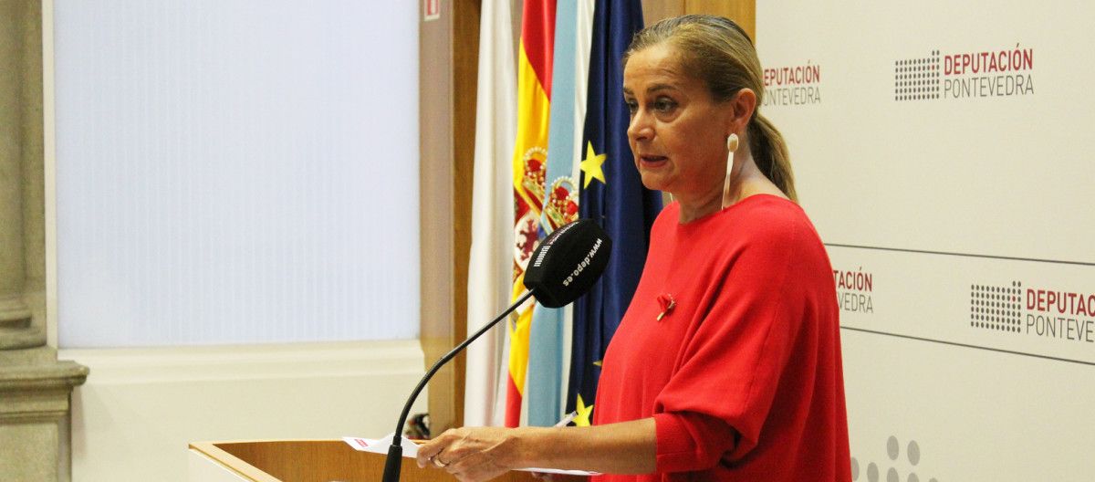 Carmela Silva, presidenta de la Deputación de Pontevedra