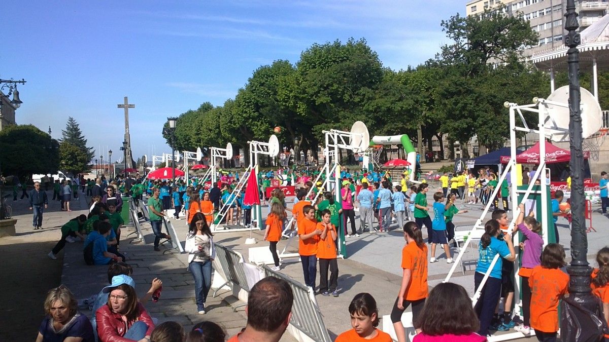 Día del Baloncesto que organiza el Arxil en Montero Ríos