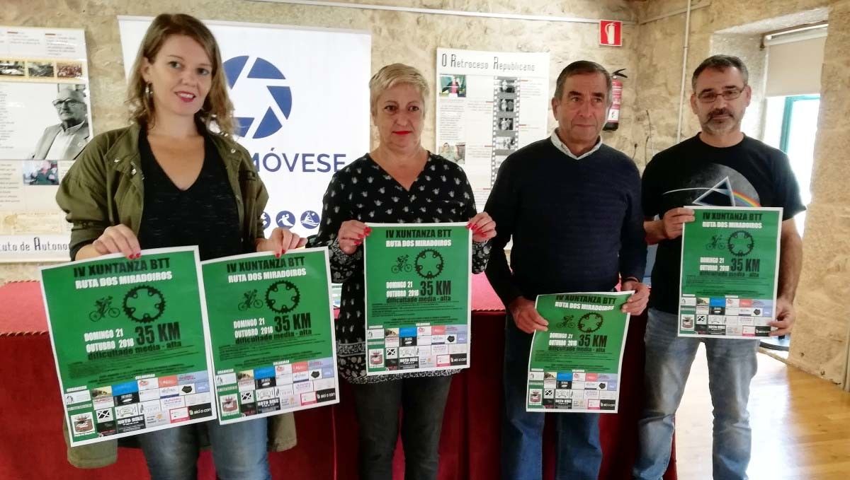 Presentación de la Xuntanza BTT Ruta dos Miradoiros