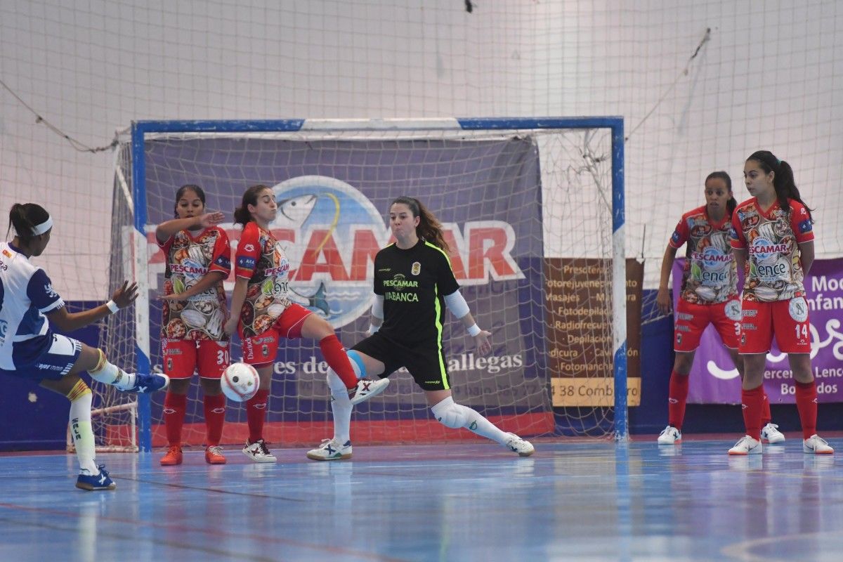 Partido entre Poio Pescamar y Zaragoza en A Seca