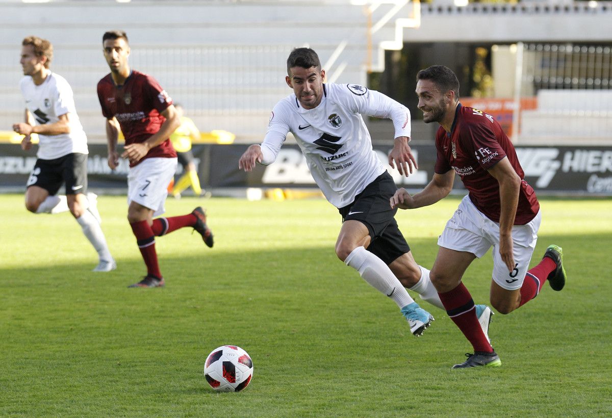 Partido entre o Burgos e o Pontevedra