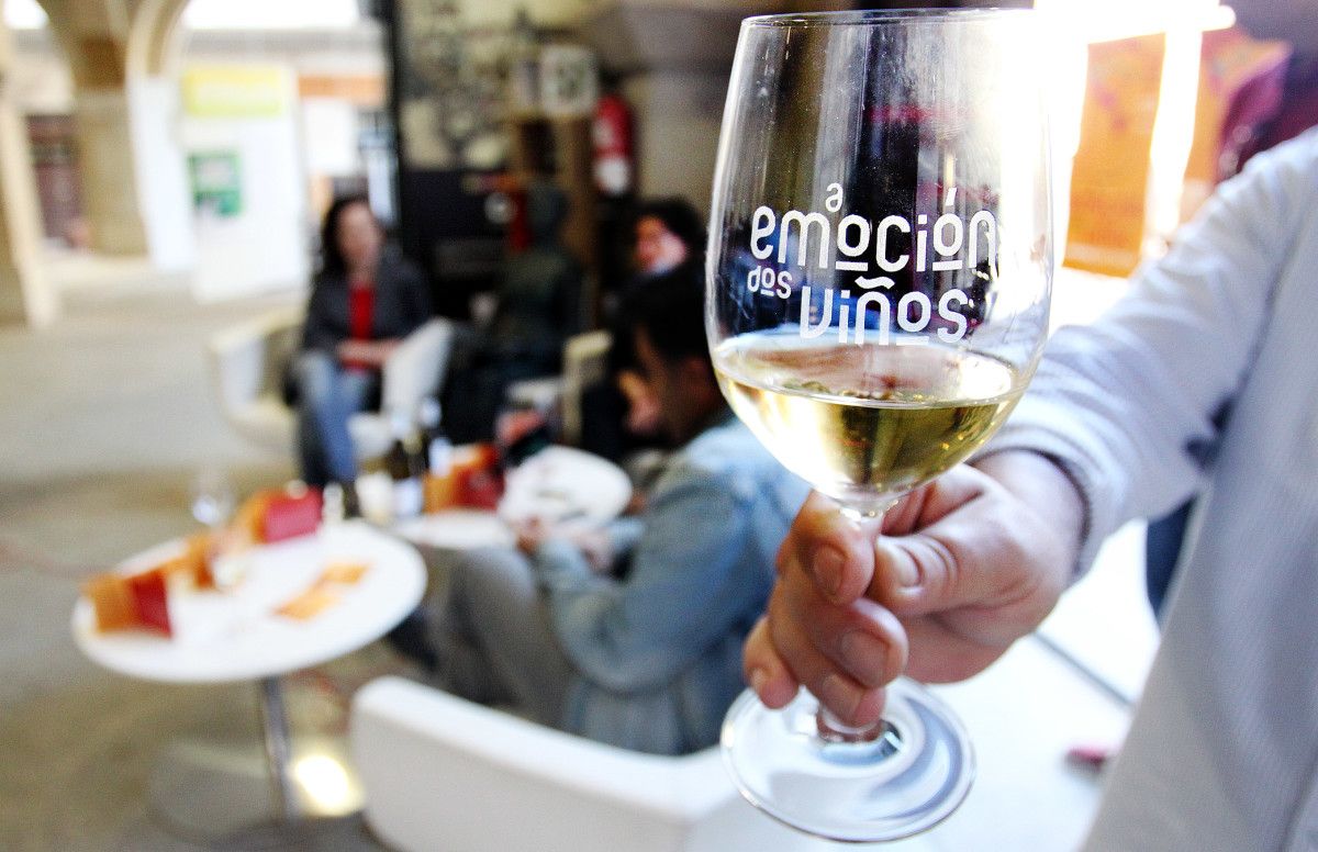 Presentación de 'A Emoción dos viños', que se celebrará en el Pazo da Crega en Barro