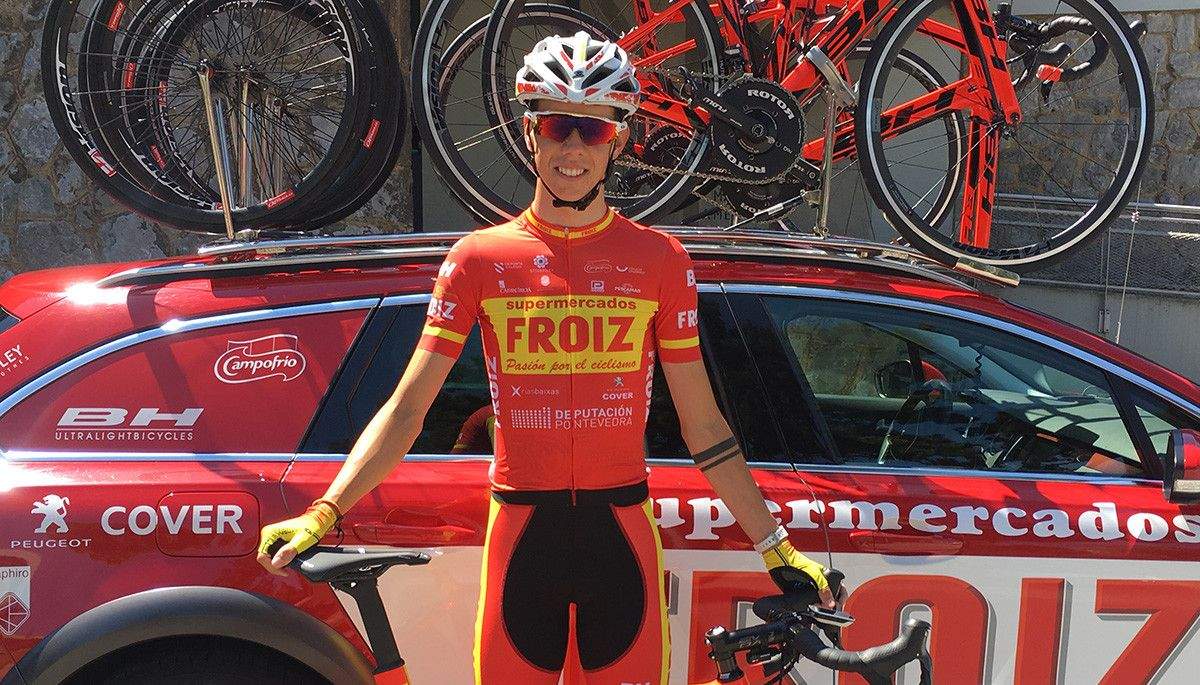 Sergio Vega, corredor do Super Froiz