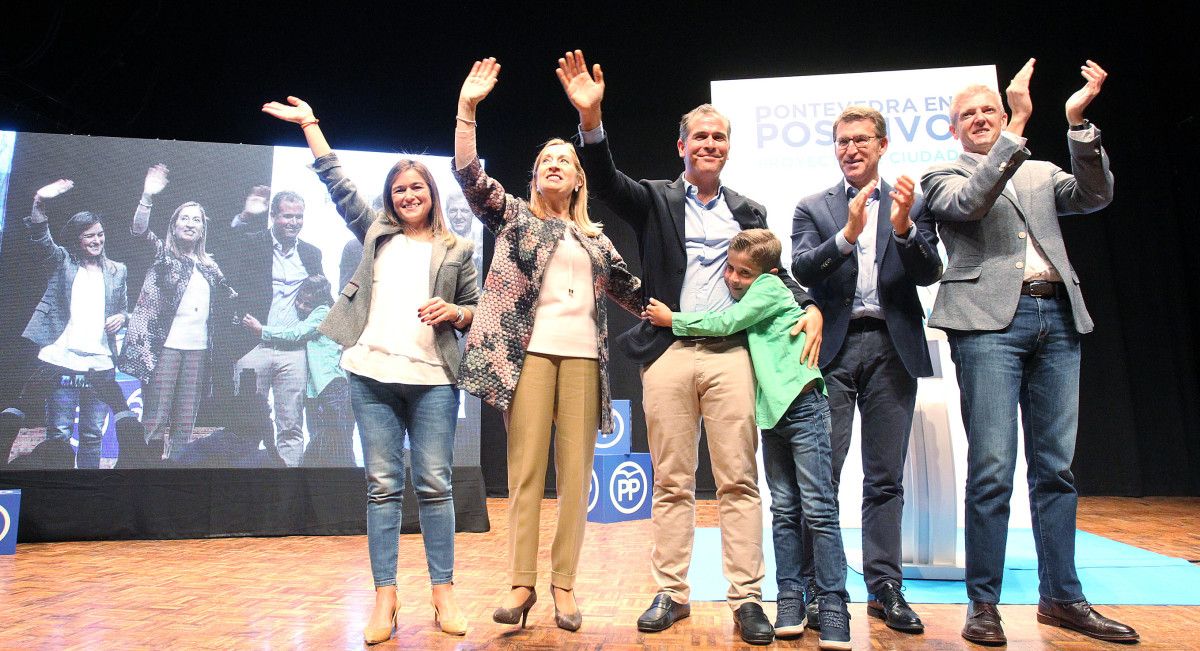 Presentación de Rafa Domínguez como candidato do PP á alcaldía de Pontevedra en 2019