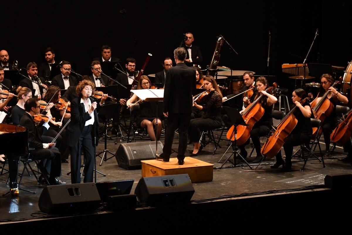 Concerto de Jane Birkin coa Orquesta Filharmónica Cidade de Pontevedra