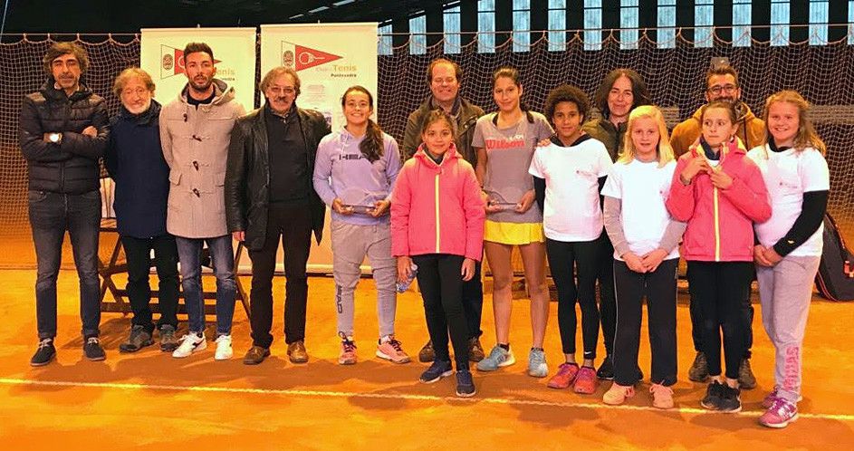 Entrega de premios del Open Cidade de Pontevedra de tenis