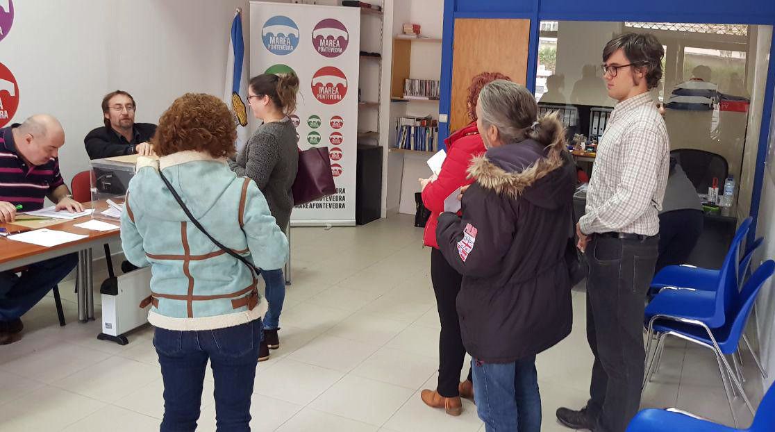Primarias en Marea Pontevedra