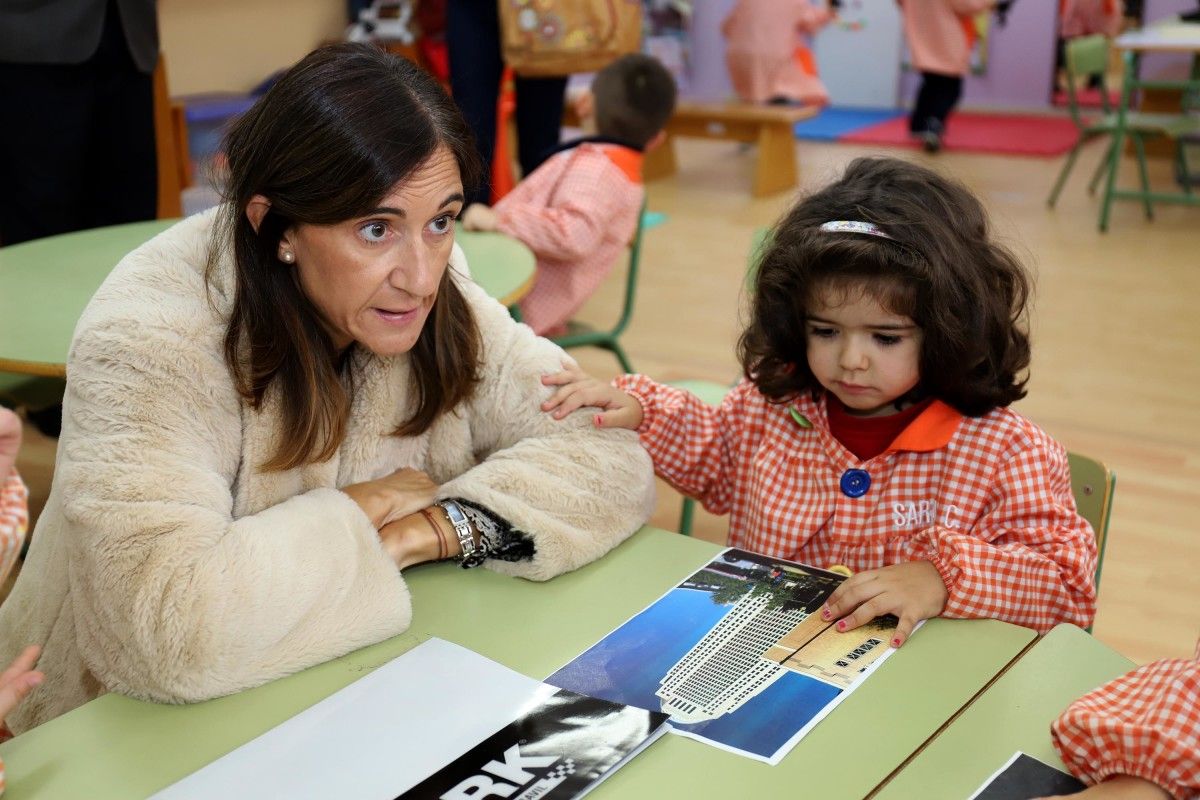 La conselleira de Educación, Carmen Pomar