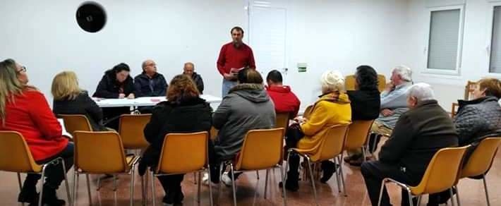 Asamblea extraordinaria del PSOE en Barro