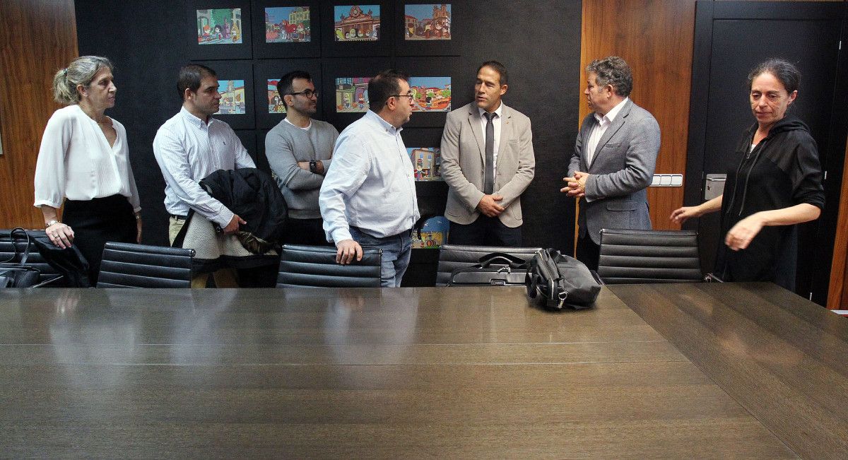 Reunión del comité organizador del Europeo junior de Luchas Olímpicas