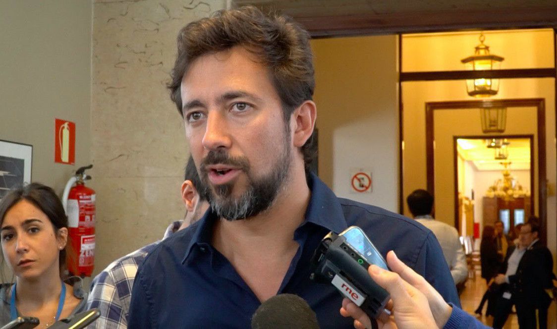 Antón Gómez Reino, secretario general de Podemos Galicia