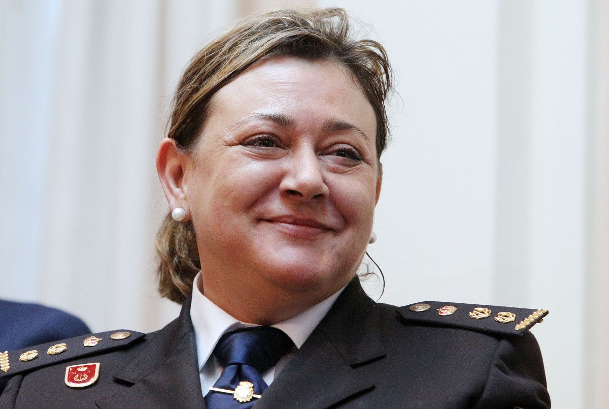 Toma de posesión de Estíbaliz Palma como comisaria de la Policía Nacional de Pontevedra