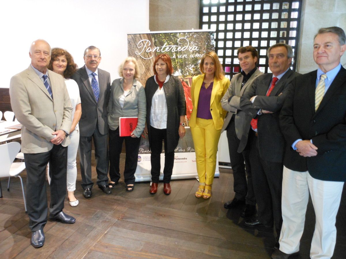 Directivos del "cluster" español de ferias y congresos