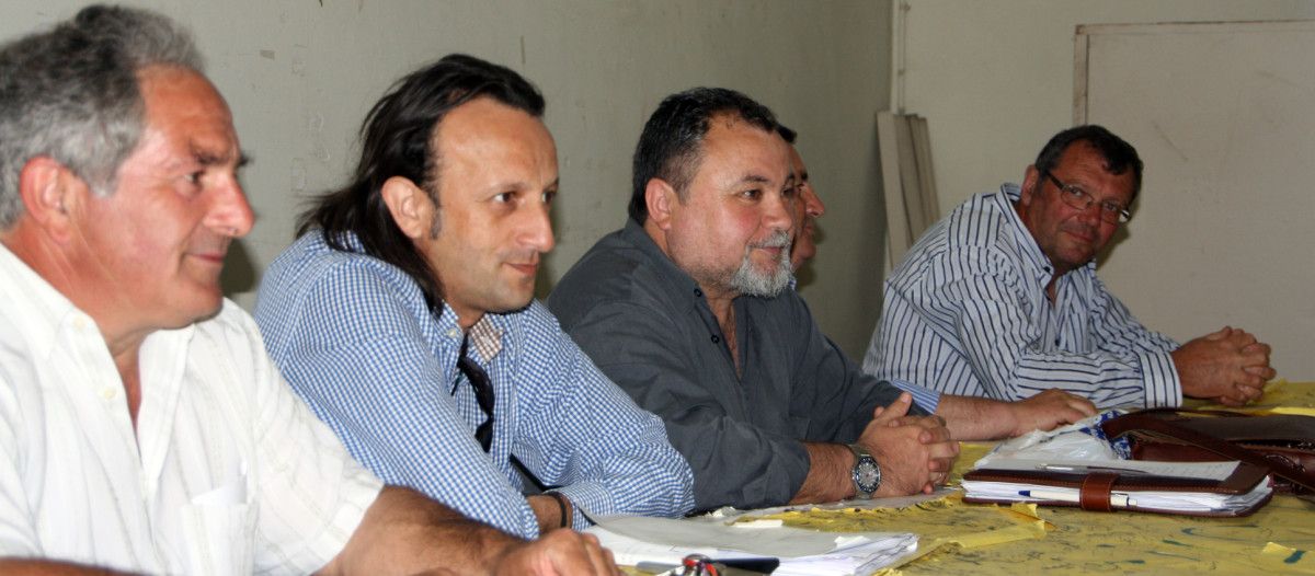 Asamblea de trabajadores de Construcciones Crespo