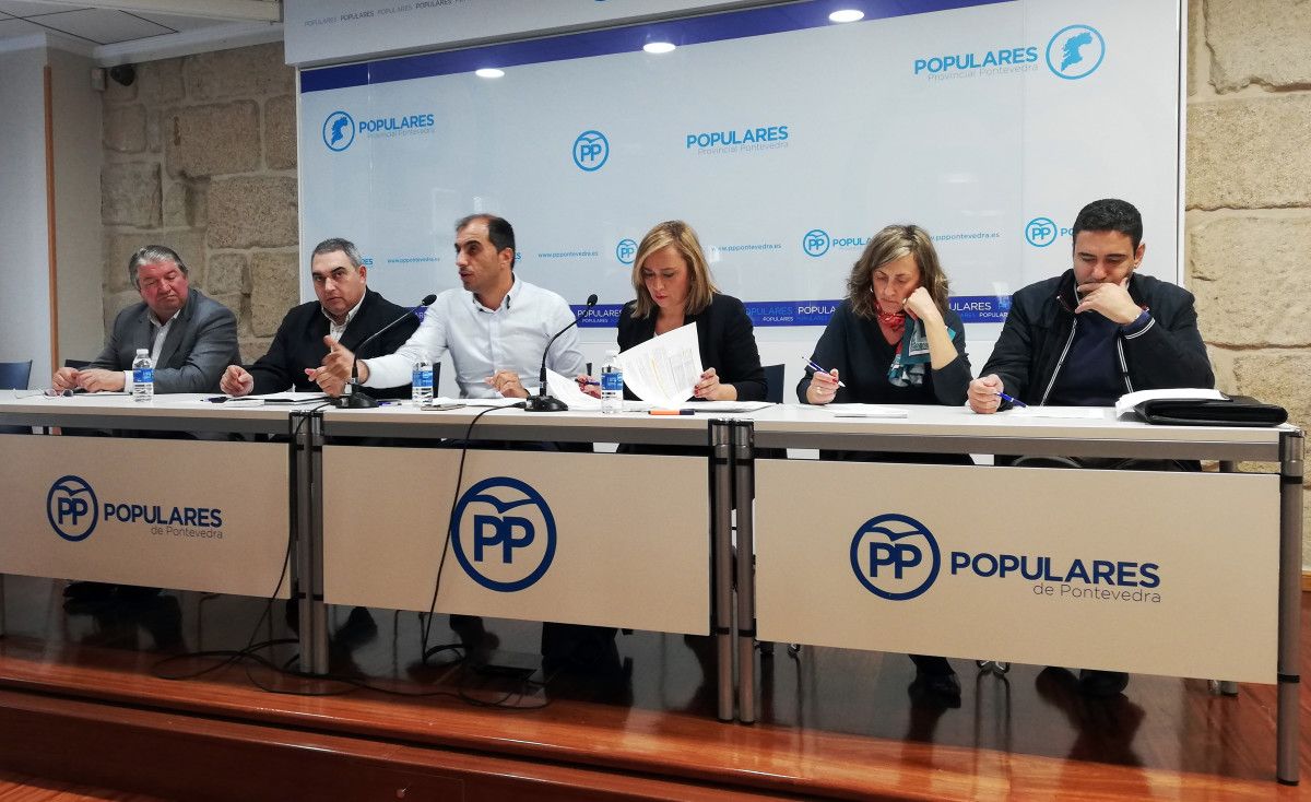 Rolda de prensa do grupo provincial do PP