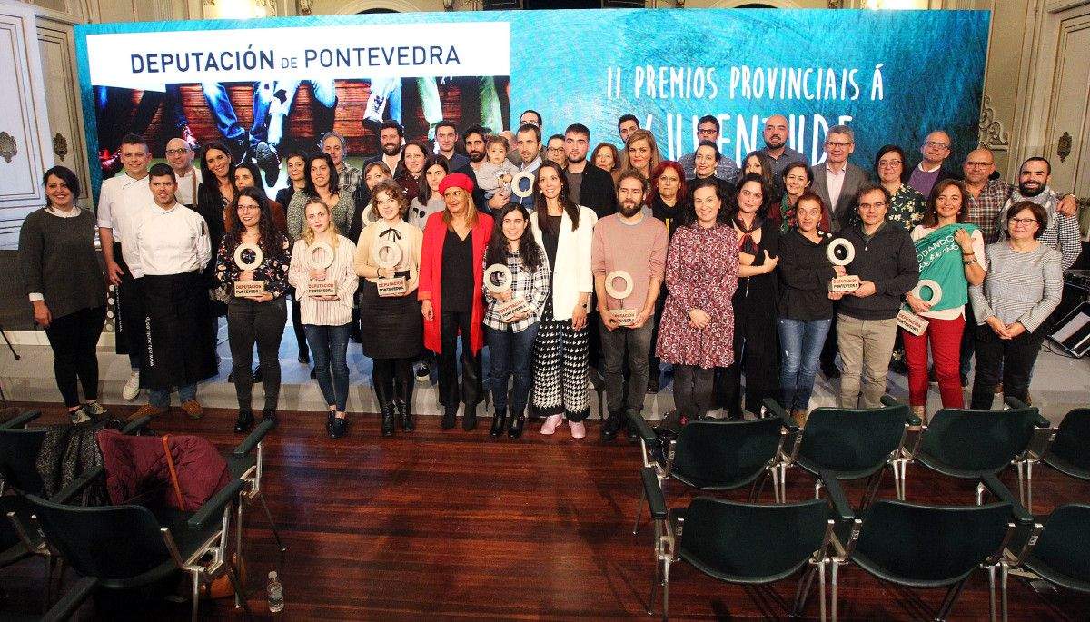 Entrega de los II Premios Provinciais á Xuventude