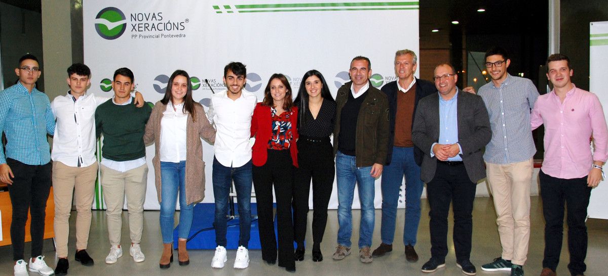 Quinto congreso de Novas Xeracións en Vilagarcía, coa presenza de Alfonso Rueda e Andrea Levy