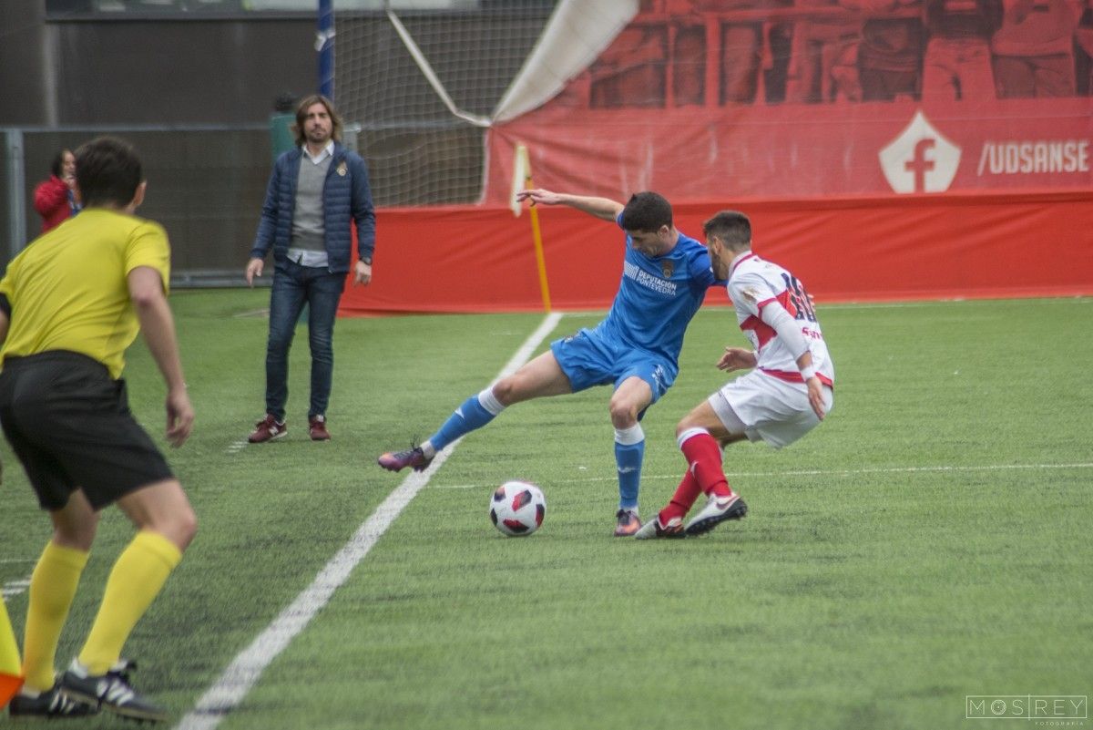 Partido entre San Sebastián de los Reyes e Pontevedra