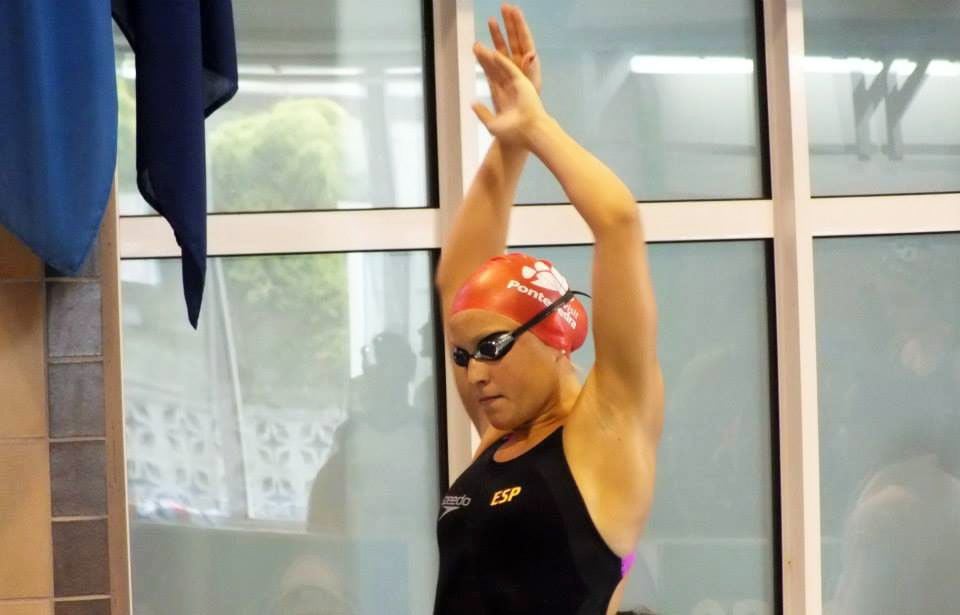 Bea Gómez durante a Copa de España en Gijón