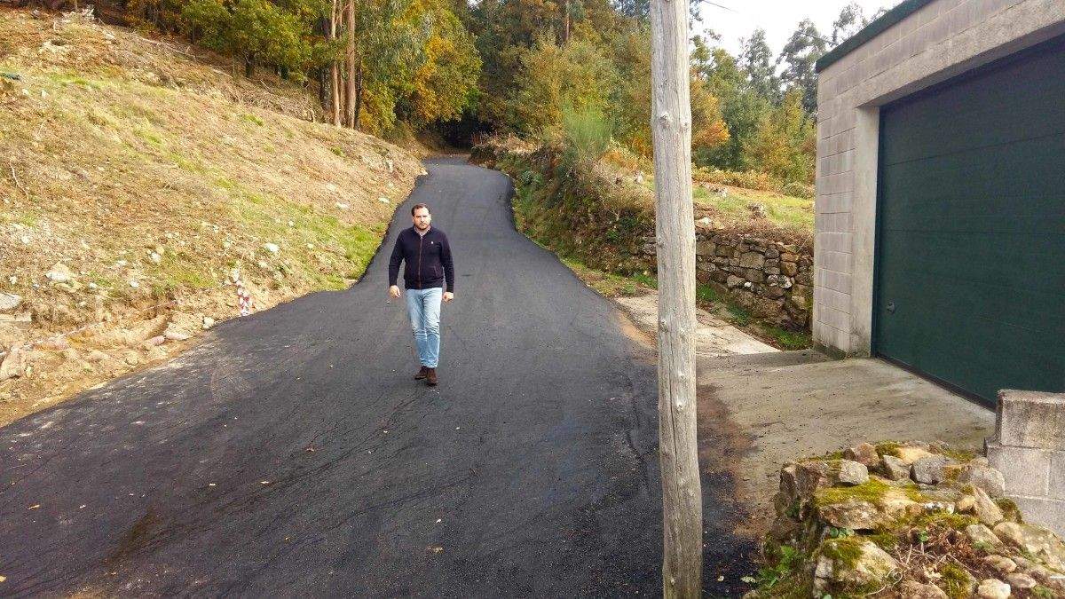 Visita ao novo acceso á potabilizadora