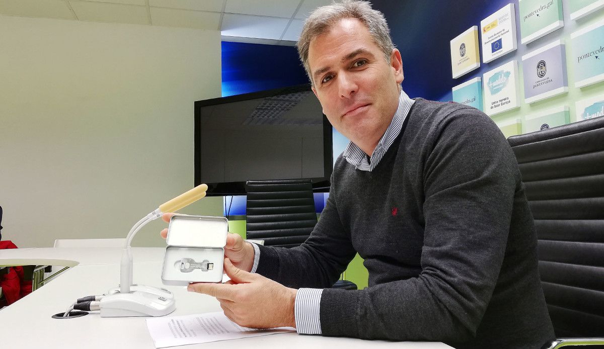 Rafa Domínguez, portavoz local del PP