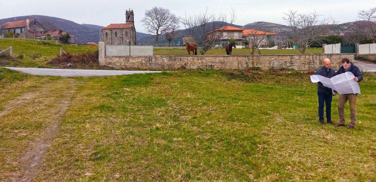 Terreos da futura residencia da terceira idade de Carballedo (arquivo)