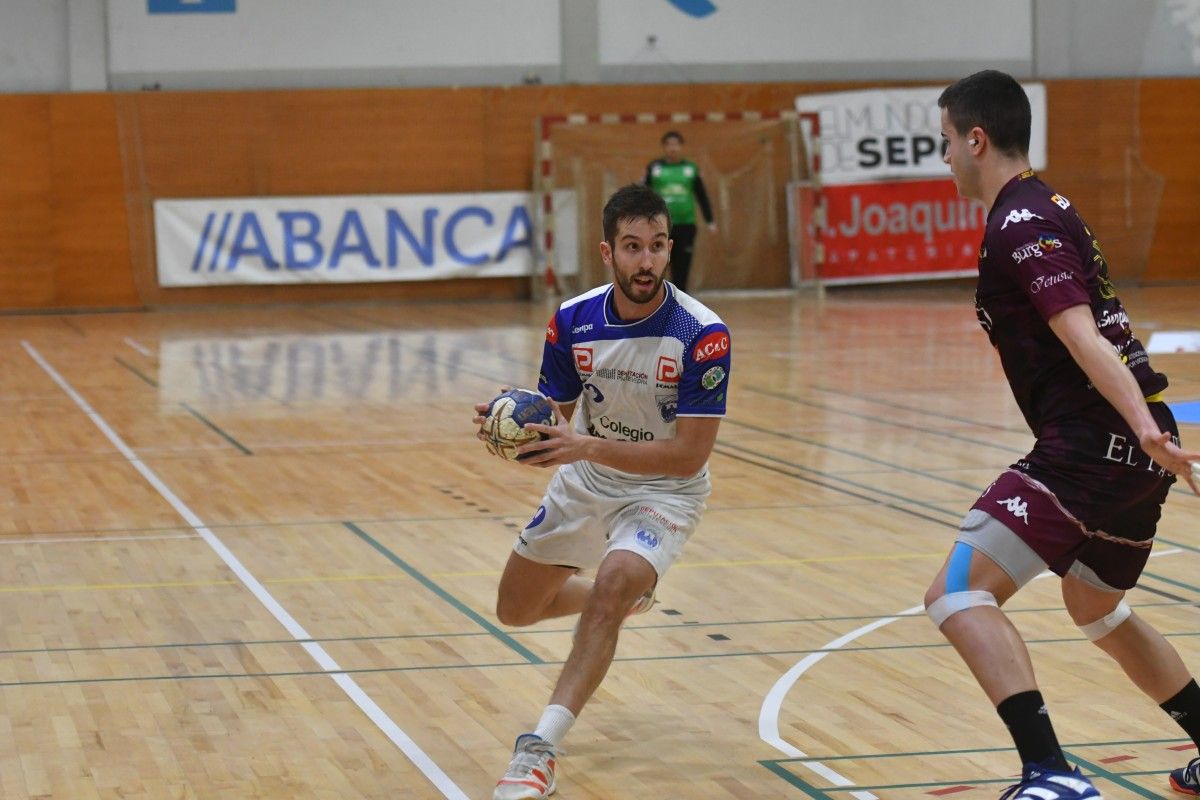 Andrés Sánchez en el partido del Cisne ante el Villa de Aranda