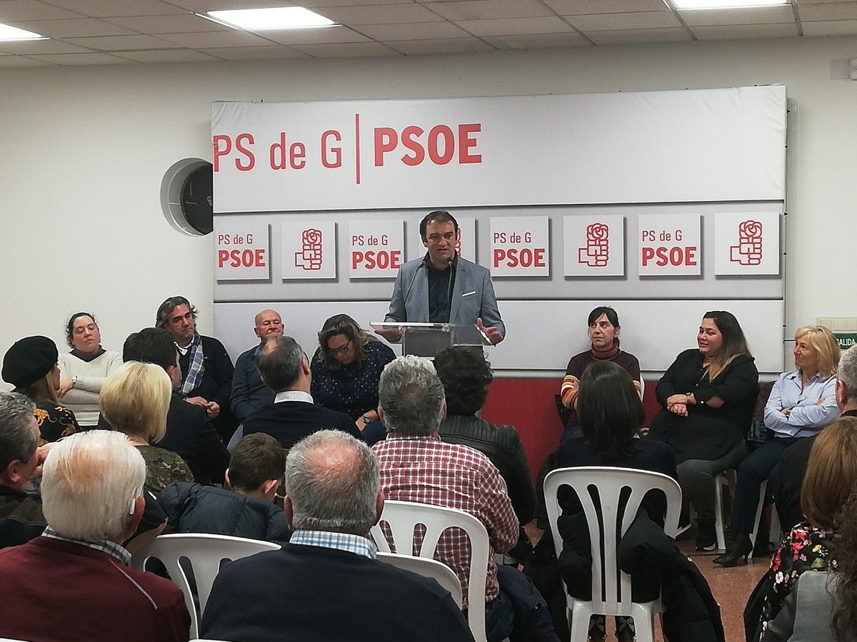 José Sanmartín, candidato do PSdeG á Alcaldía de Barro