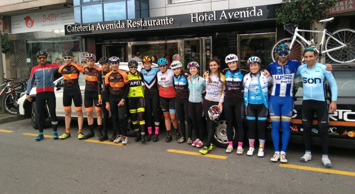 Concentración de pretempada do Club Ciclista Farto 