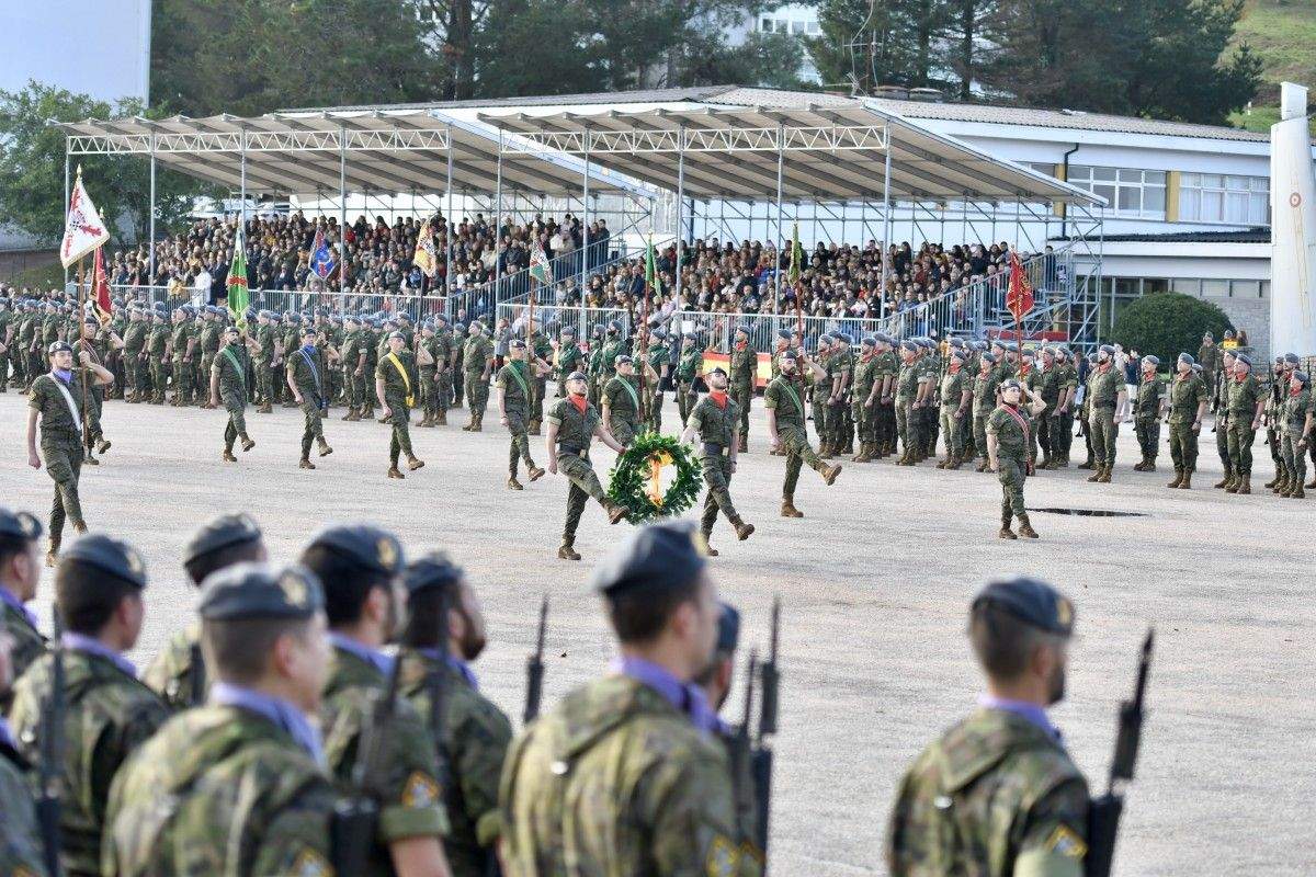 Celebración de la Inmaculada Concepción en la base de la Brilat