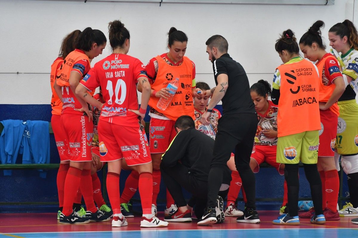 Partido entre Poio Pescamar y Majadahonda FSF