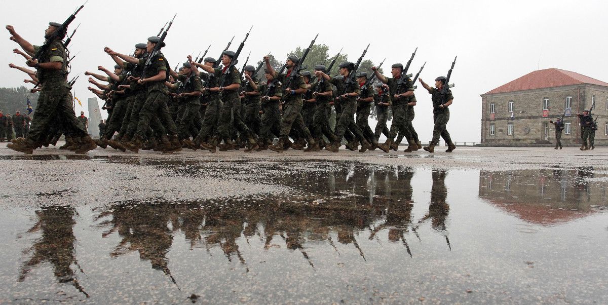 Despedida de los militares de la Brilat que se desplegaron en las misiones de Mali y Líbano