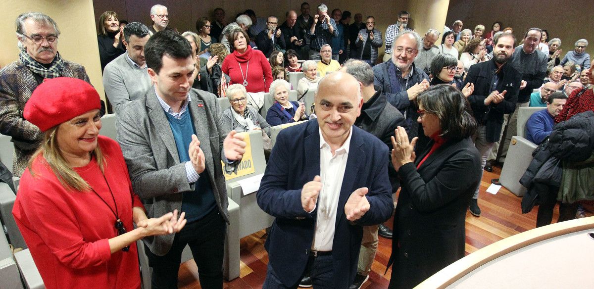 Presentación de Tino Fernández como candidato do PSdeG-PSOE en Pontevedra