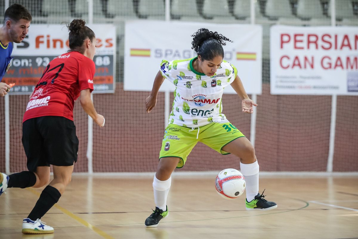 El Poio Pescamar ante el Femisport Palau