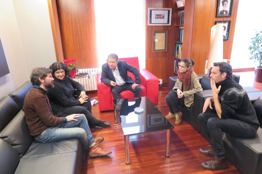 Encontro de Loress cos promotores de Novos Cinemas 