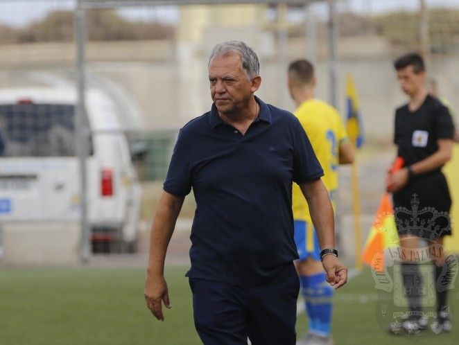 Juan Manuel Rodríguez, adestrador de Las Palmas Atlético