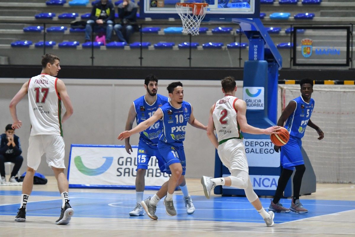 O Peixe no partido ante o Baskonia na Raña