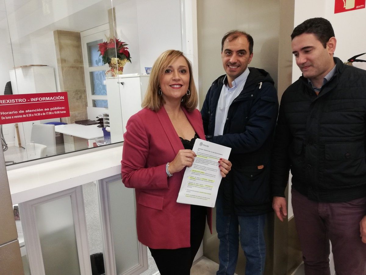 O PP provincial presenta a súa emenda no rexistro da Deputación