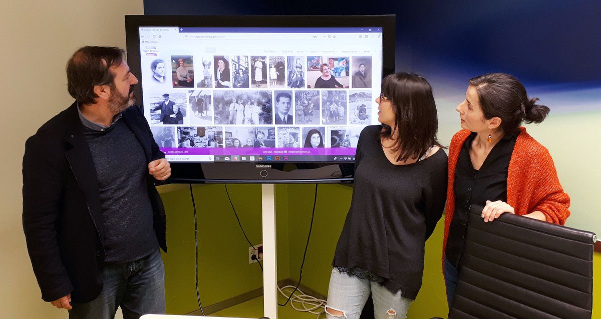 Presentación de la nueva web 'Do gris ao violeta'