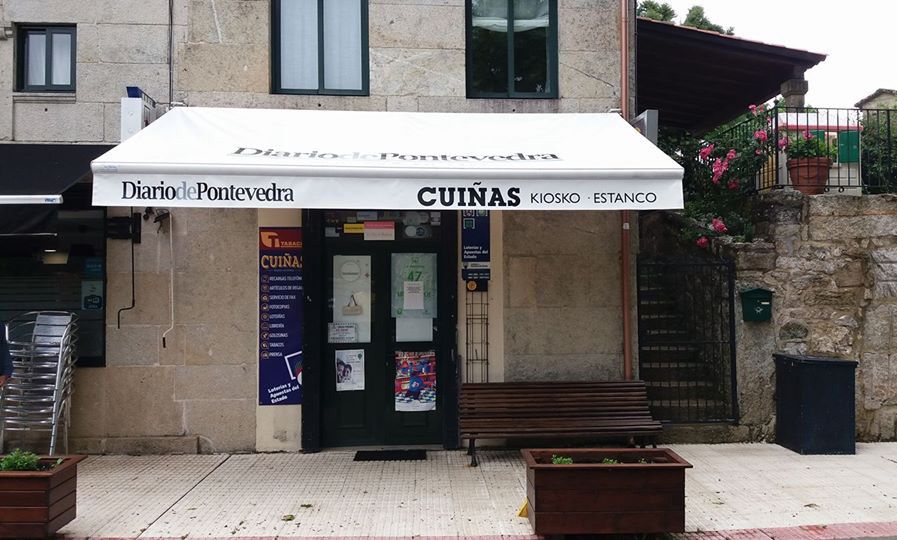 Estanco de Cotobade que ha vendido el tercer premio de la Lotería de Navidad