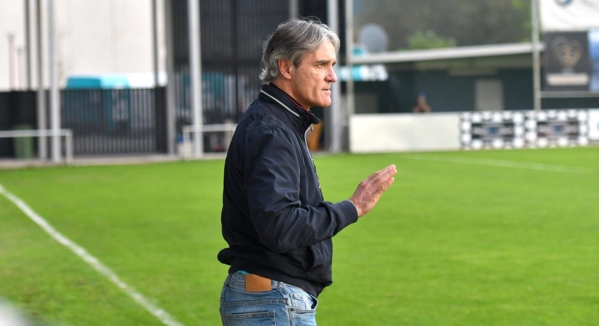 Rafa Sáez, adestrador do Arosa
