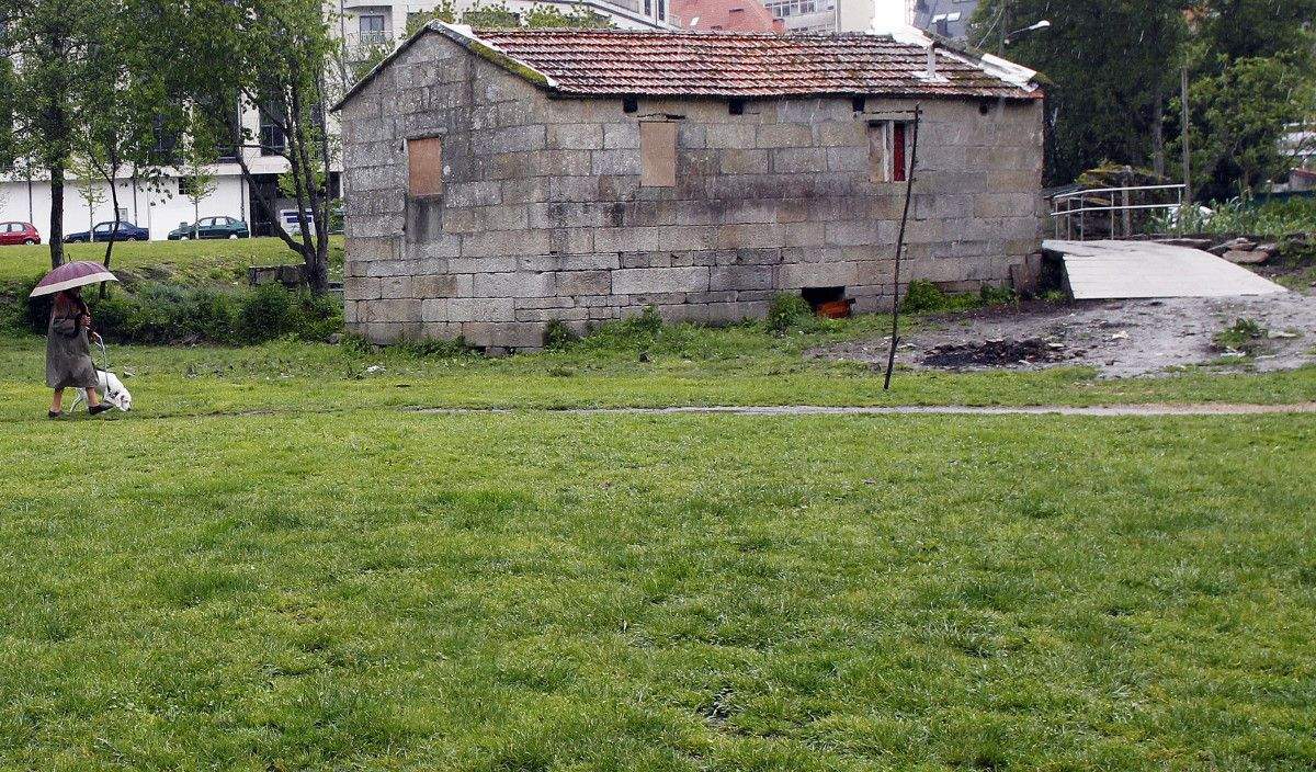 Antiguo molino en el Paseo de Os Gafos