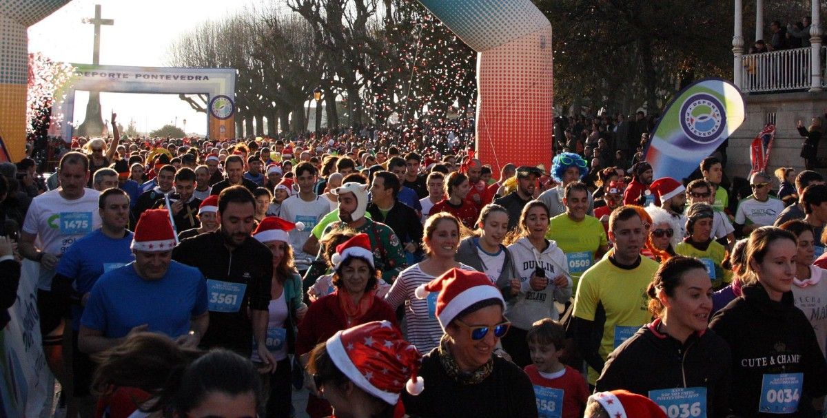 XXXV edición de la San Silvestre de Pontevedra
