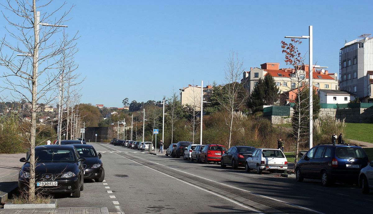 Calle Ernestina Otero en la urbanización de Tafisa