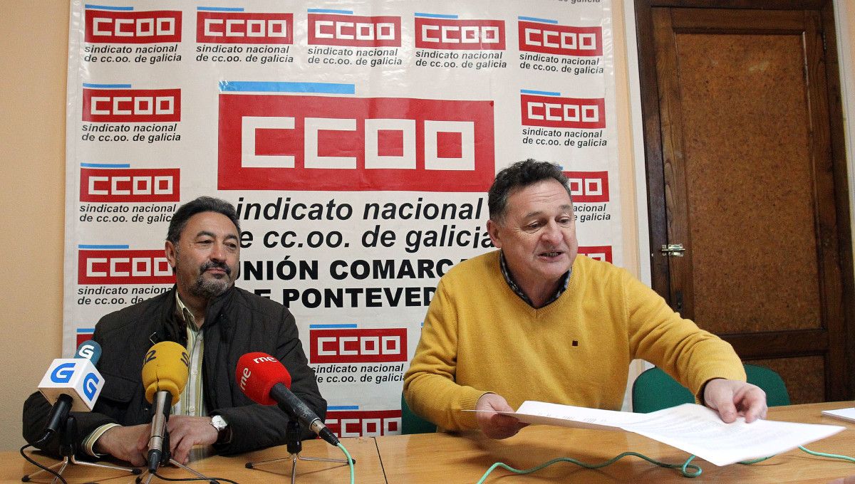 José Ramón Piñeiro e José Luis García Pedrosa