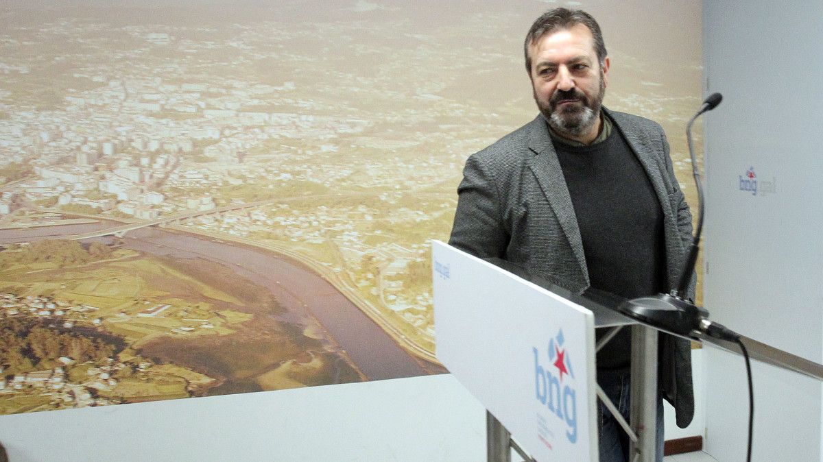 El diputado del BNG, Luis Bará