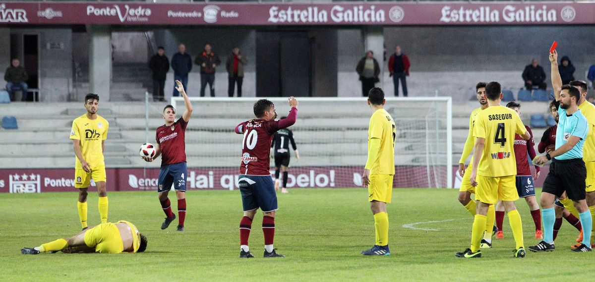 Partido de Copa Federación entre Pontevedra e Navalcarnero