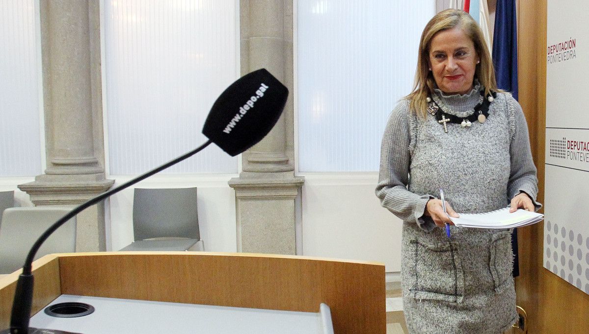 Carmela Silva, presidenta da Deputación