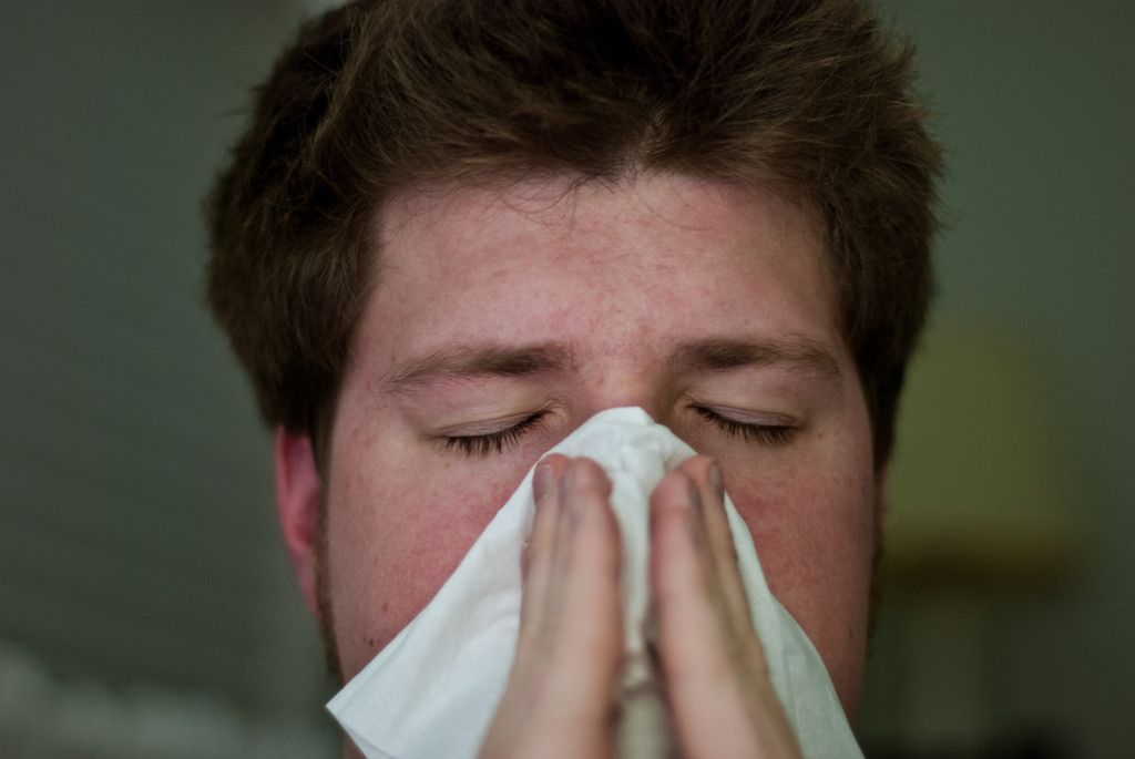 Paciente con gripe