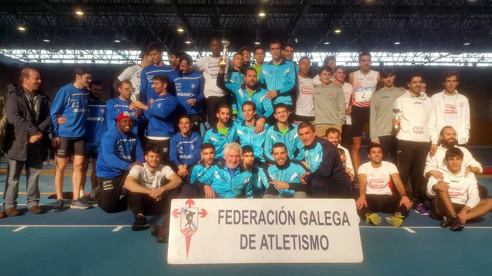 A Gimnástica, campeón de la Copa Galicia en Pista Cubierta